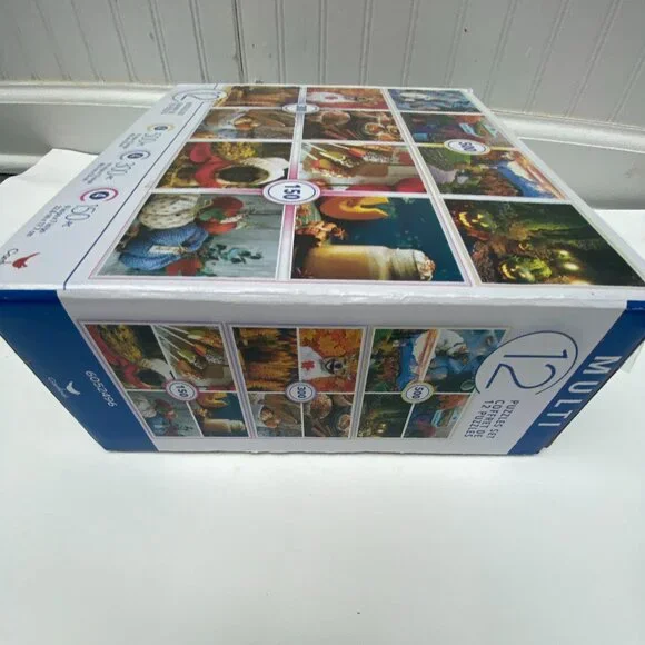 12 assorted puzzles Cardinal puzzles jigsaw - Picture 4 of 7